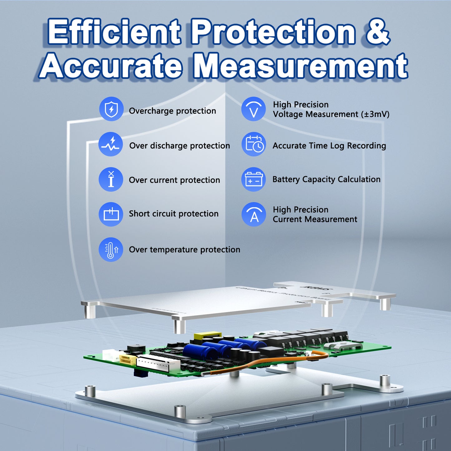 JKBMS JK-B2A24S30P-HC | 300A Smart BMS for Industrial EV & Heavy-Duty Applications | 8S-24S LiFePO4 Li-ion | 2A Active Balance + Heating + CAN