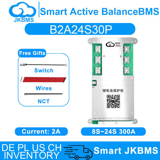 JKBMS JK-B2A24S30P 300A Smart BMS - Product Overview