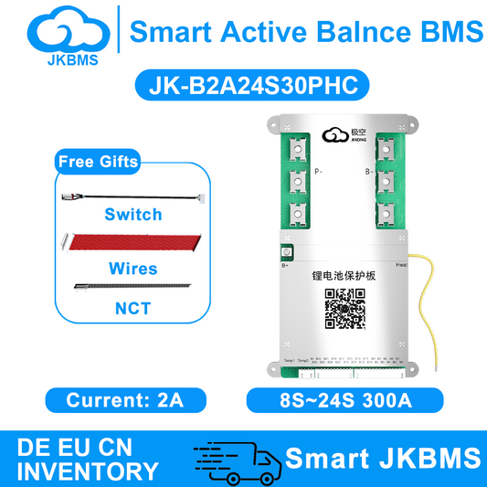 JKBMS JK-B2A24S30P-HC 300A Smart BMS - Product Overview