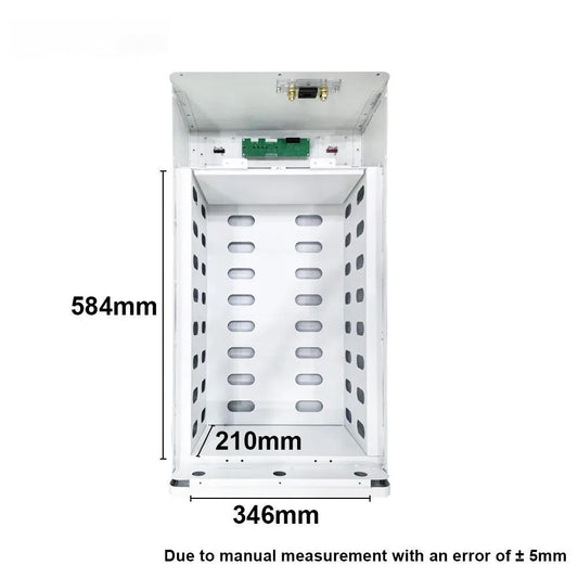 JKBMS ESS DIY Kit | Roller & Vertical Chassis for 51.2V 314Ah LiFePO4 | Home Solar Storage | With or Without Inverter BMS | EU & CN Stock
