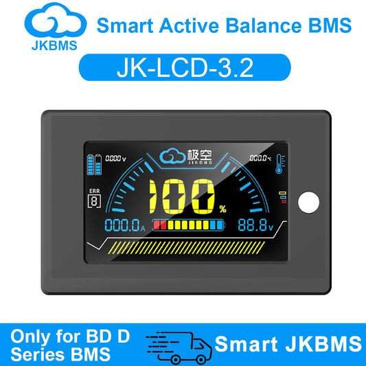 Bms Display JKBMS BMS Accessories — LCD Displays, Modules & Communication Cables ...