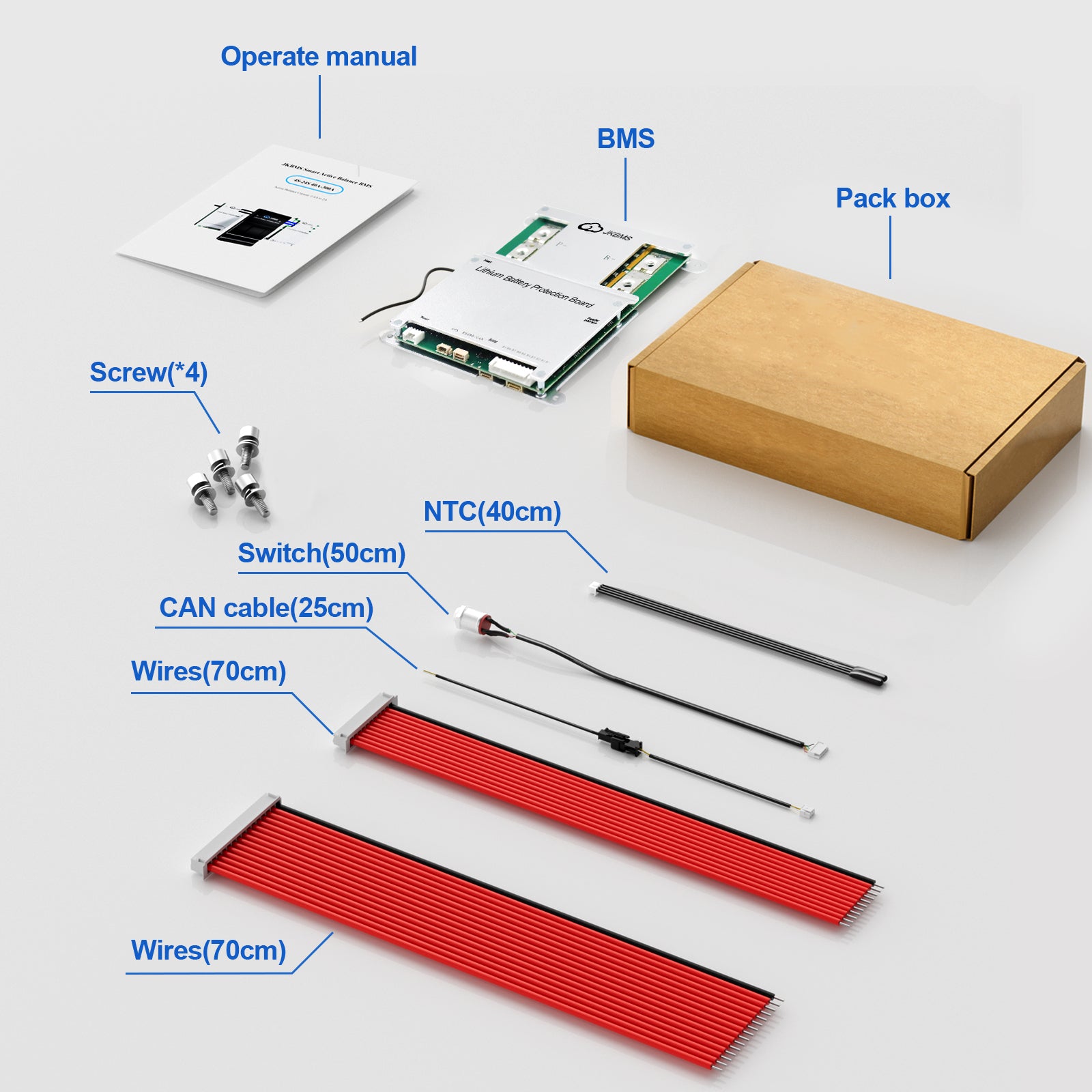 JKBMS JK-B2A8S20P-HC Packaging & Accessories