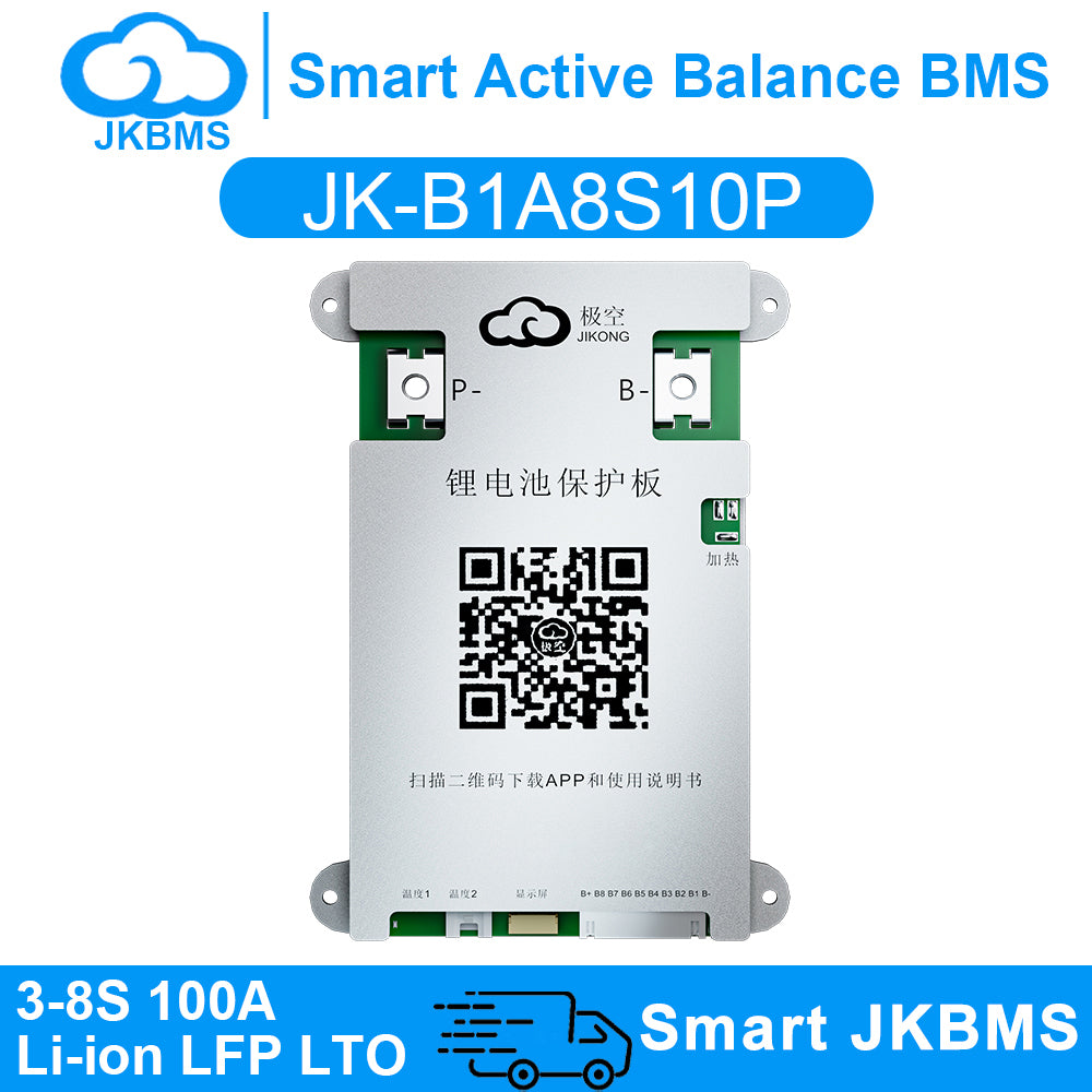 JKBMS JK-B1A8S10P 100A Smart BMS - Product Overview