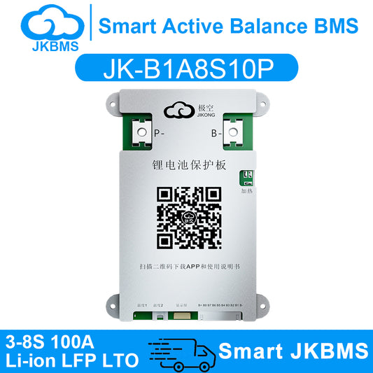 JKBMS JK-B1A8S10P 100A Smart BMS - Product Overview