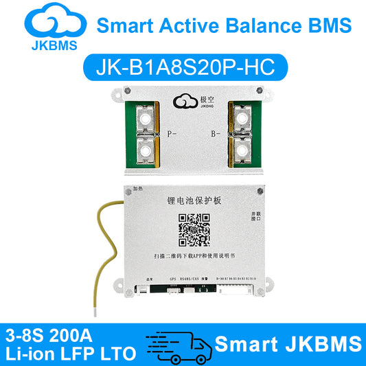 JKBMS JK-B1A8S20P-HC 200A Smart BMS - Product Overview