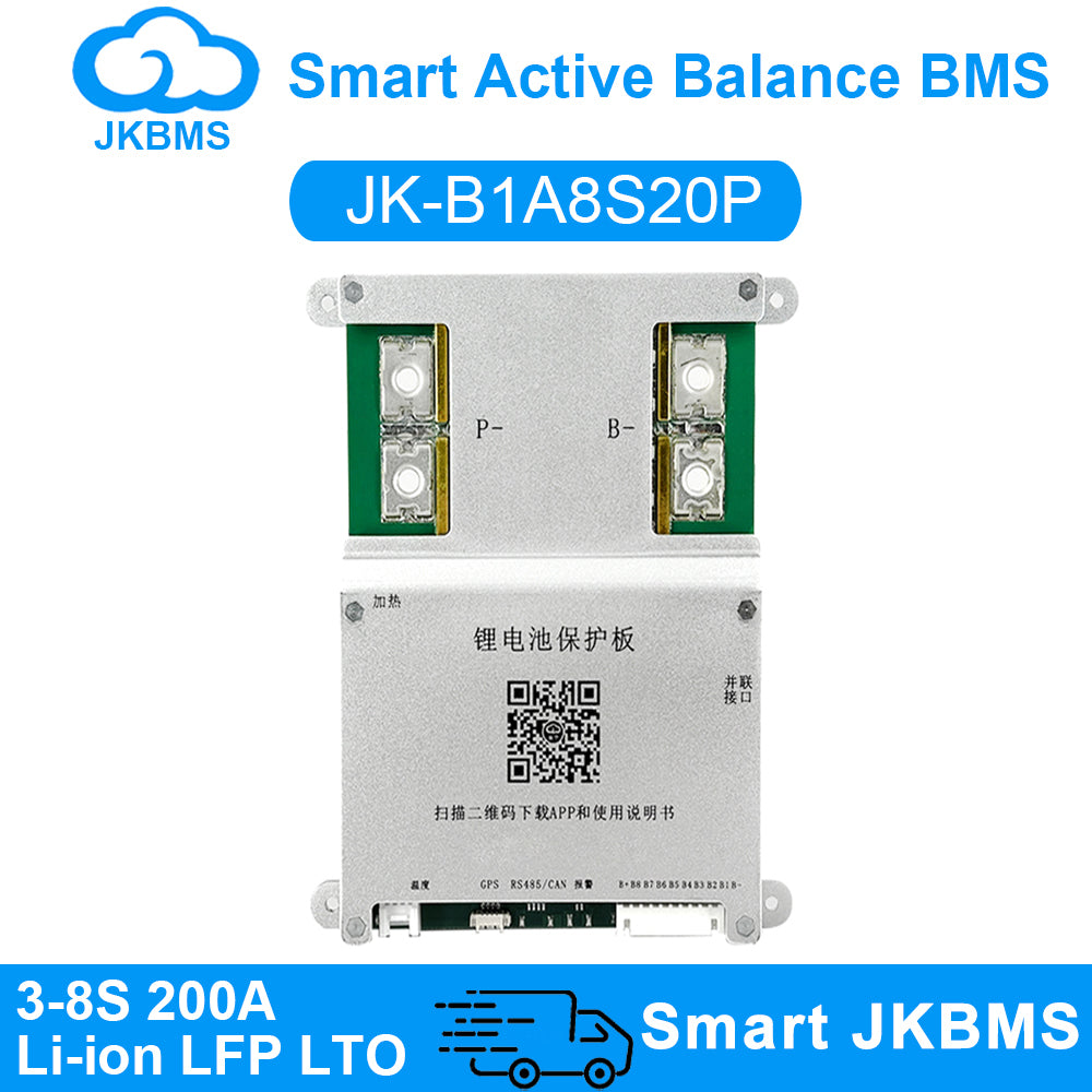 JKBMS JK-B1A8S20P 200A Smart BMS - Product Overview