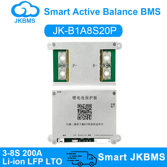 JKBMS JK-B1A8S20P 200A Smart BMS - Product Overview