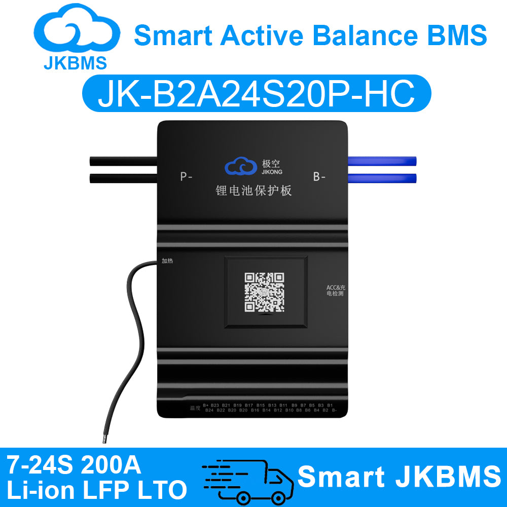 JKBMS JK-B2A24S20P-HC 200A Smart BMS - Product Overview