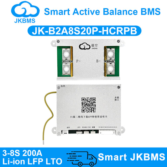 JKBMS JK-B2A8S20P-HCRPB 200A Smart BMS - Product Overview