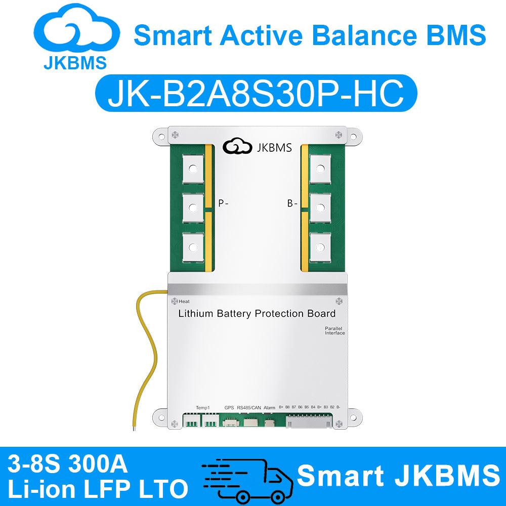 JKBMS JK-B2A8S30P-HC 300A Smart BMS - Product Overview