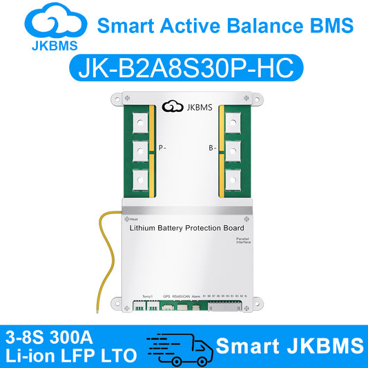 JKBMS JK-B2A8S30P-HC 300A Smart BMS - Product Overview
