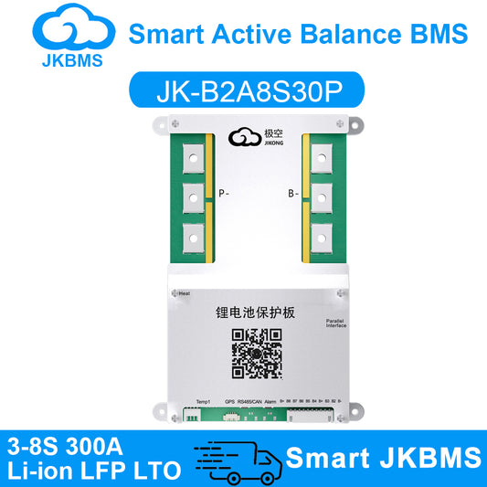 JKBMS JK-B2A8S30P 300A Smart BMS - Product Overview