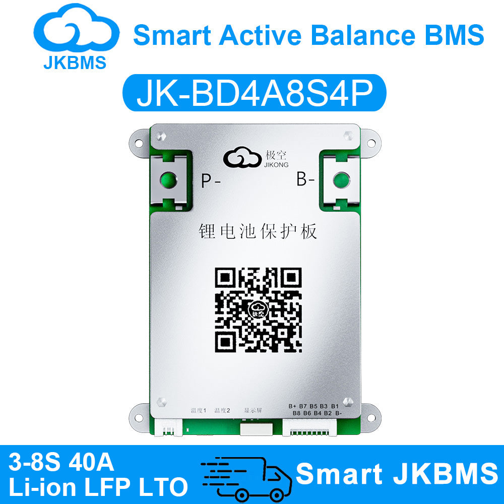 JKBMS JK-BD4A8S4P 40A Smart BMS - Product Overview