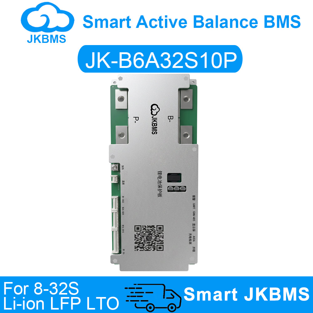 JK-BD6A32S-10P 32S 100A Active Balance BMS Protection Board

