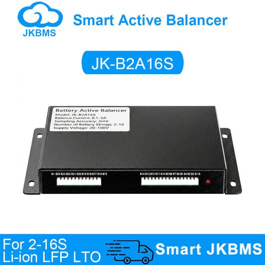 JKBMS Active Balancer JK-B2A16S — 2A 2~16S Battery Equalizer
