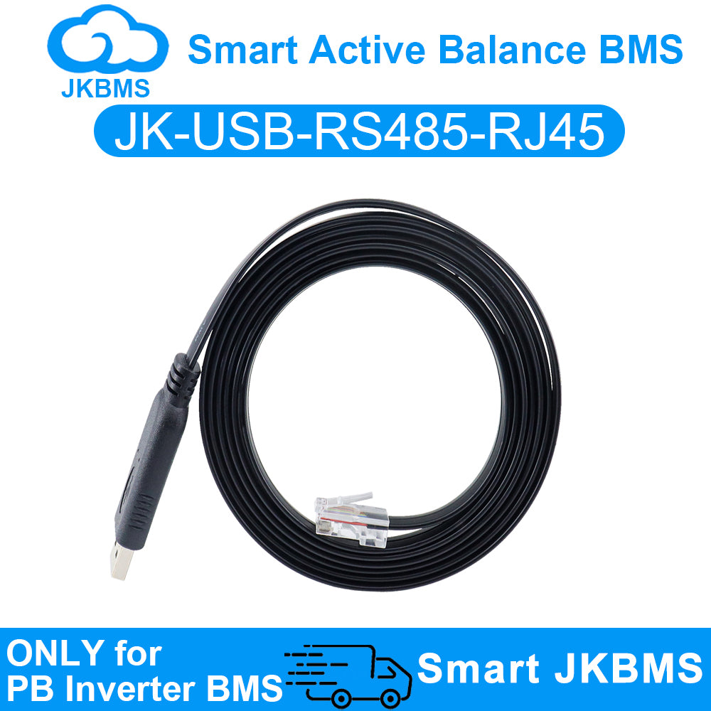 JKBMS USB-RS485-RJ45 Converter Cable - Smart BMS Communication ...
